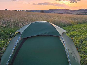 Camping at heal somerset
