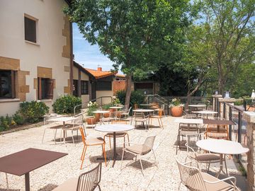Restaurant terrace