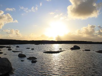 One of the hundreds of local lakes