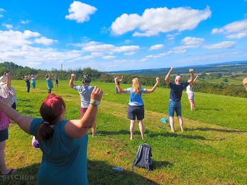 Pilates and yoga with amazing views