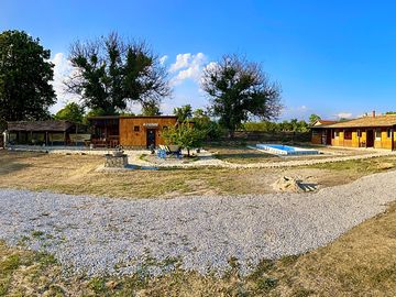 Panoramafoto des platzes