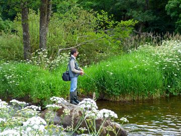 Fishing on site