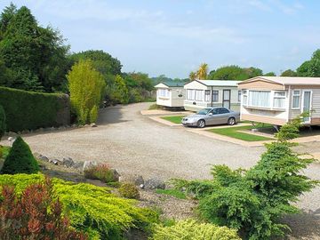 View of caravan park