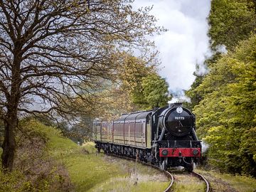 The holt train just north of our site