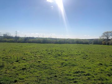 View over farmlands