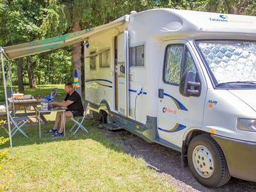 The motorhome pitch
