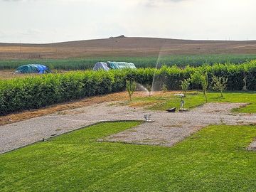 Rural views from the pitches