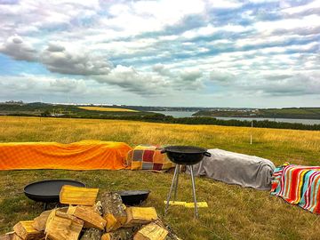 Barbeque witha view