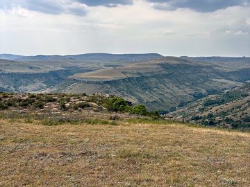 Pitches looking over the tableland