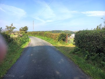Entrance on a quiet lane