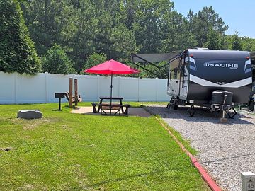 Premium patio site example