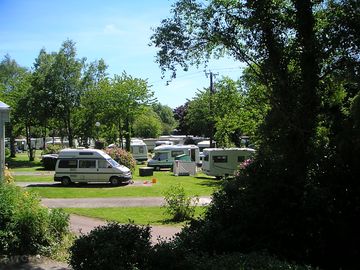 Hardstanding pitches supplied with electric