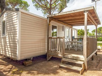Lodge with private patio