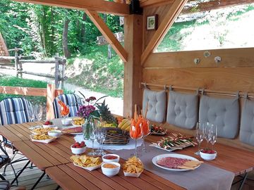 Eat outside