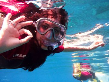 Snorkelling available