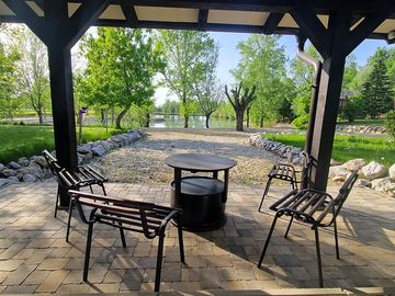 Terrace with seating area