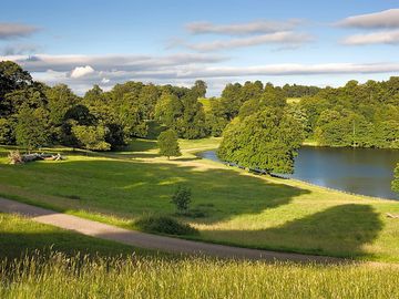 Fountains abbey's lake