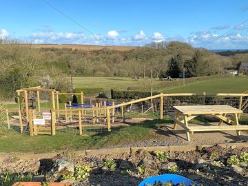 View of new small play area
