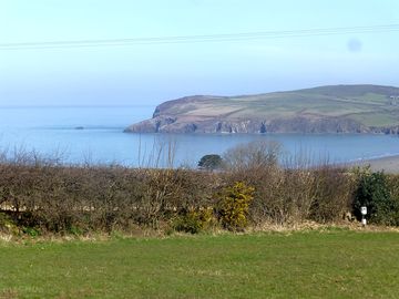 Another view of stunning dinas head in newport bay