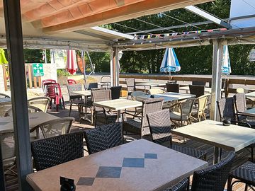 Restaurant terrace