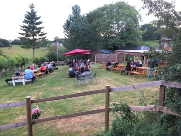 The pub garden