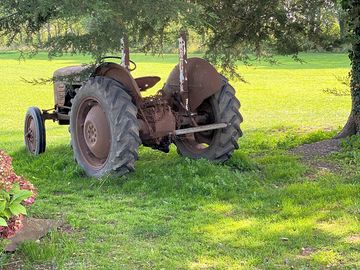 Vintage tractor