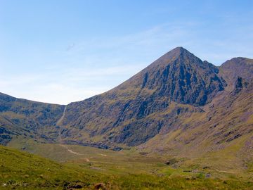 Carrauntoohil, irelands highest mountain.