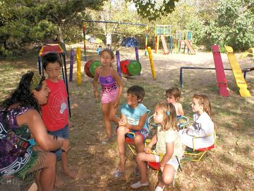 Family-friendly site with a playground