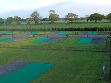Fully-serviced touring pitches