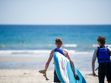 Cornwall watersports on the privately owned beach