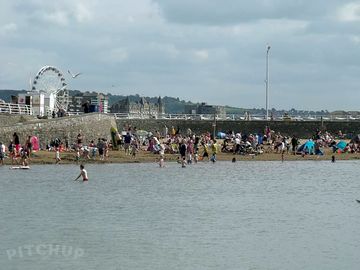 The beach