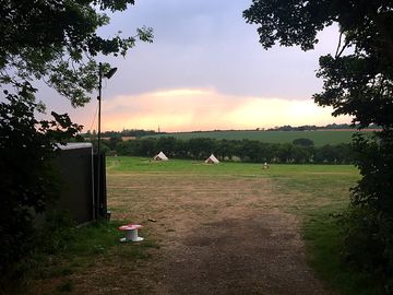 Entrance into the field
