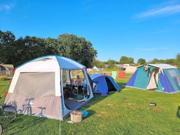Electric optional grass pitch