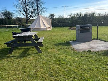 Shared bbq and picnic area