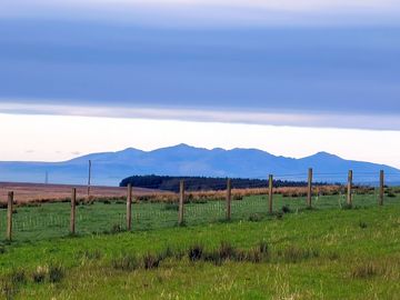 Views of mountains from the site
