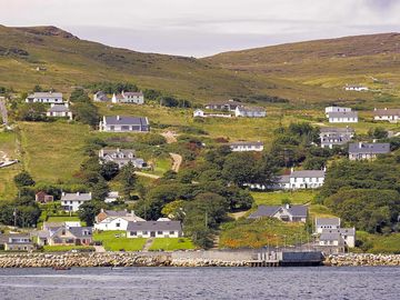 Arranmore sprawling up the hillside