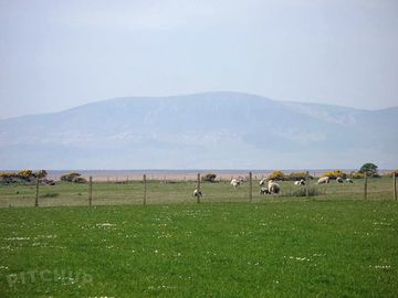 Views over solway to skiddaw lake district