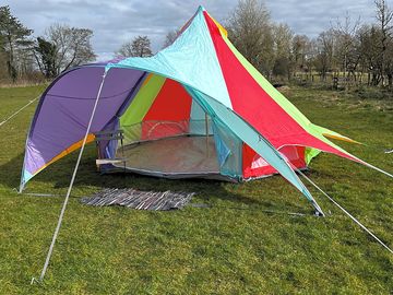 Rainbow tent