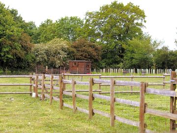 A quiet corner of the site