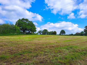 Site from the bottom of the field