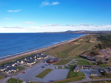 Aerial view of the site
