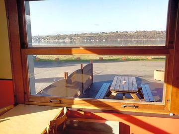 View from the bar