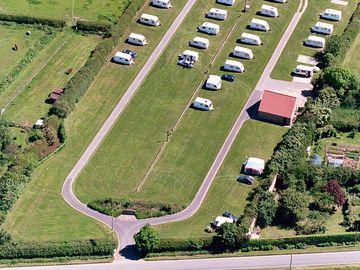 Arial photo of the park