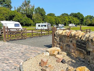Touring site entrance