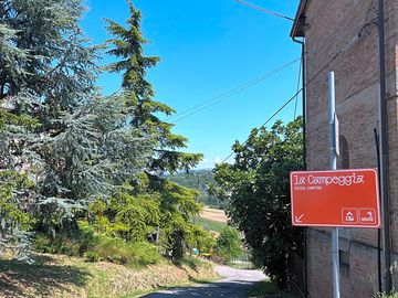Entrance to the site