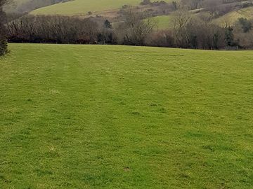 View from the camping field