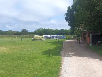 Electric pitches near the facilities