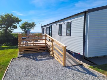Wooden decking