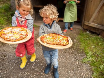 Pop over to the farm pantry to source your favourite ingredients for an out-of-this-world pizza