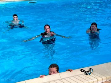 Enfants piscine